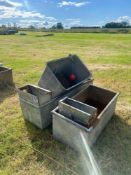 3 No water troughs