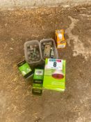 Quantity bulbs and hydraulic fittings