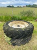 2 No Goodyear wheel and tyres NO VAT