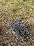 4 No hurdle hay racks