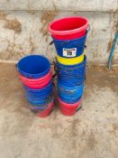 Quantity small buckets