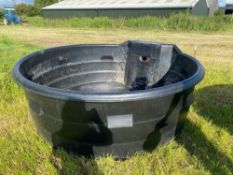 Plastic water trough