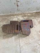 5 No Ford wafer weights