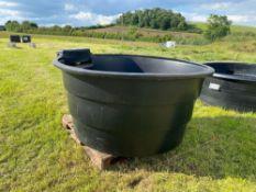 Plastic water trough