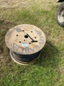 Reel of armoured cable