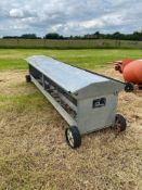 Bateman hay rack on wheels