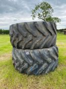2 No Firestone 900/50 R42 Tyres