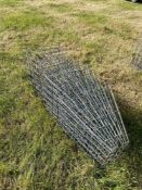 10 No hurdle hay racks