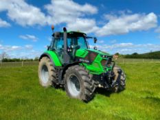 2017 Deutz Fahr Agrotron 6155.4 RC Shift with front linkage, 4 spool valves, pickup hitch, air brake