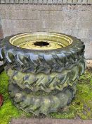4No. Narrow Wheels & Tyres - 270/95 R 42 - (Norfolk)