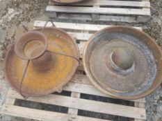 2No Mexican Hat Feed Trough - (Cambridgeshire)