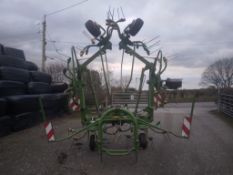 2003 Krone KW7.70 6 Rotor Tedder - (Shropshire)