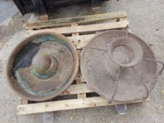 2No Mexican Hat Feed Troughs - (Cambridgeshire)