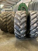 4No. Tyres - 630/70R42 - (Norfolk)