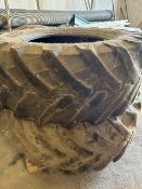 Front Dual Rims & Tyres - 540/65R30 - (Norfolk)
