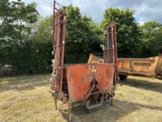 Nordsten KSH 1200 Air-o-matic 12m boom spreader. Serial No: 1243-017