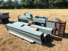 Quantity Carrier grain elevator sections (circa 36 - 1/4 overall)