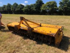 Bomford Dynadrive 3m with rear packers, linkage mounted. Serial No: 3923Y