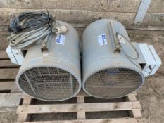 No. 2 Three Phase Heated Fans - (Norfolk)