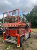 3 Bowman Supermatch 8 Multi-Clay Traps Mounted On A Scissor Lift - (Suffolk)