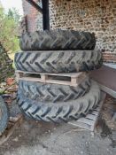 John Deere 270 95 R36 front 13.6 R48 Rear - (Norfolk)