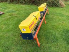 2No Stocks AG Micro Meter seeder units on framework