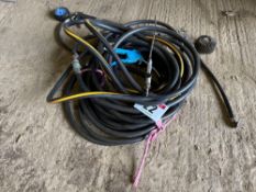 2No air lines and tools