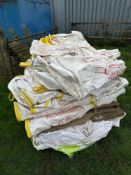 Quantity used seed bags