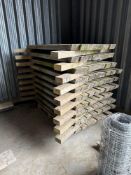 Quantity fencing stakes