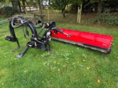 2021 McConnel Twose Tornado Elite offset 22 2.2m flail mower. Serial No: M2165674 NB: Manual in offi