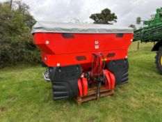 2016 Kuhn Axis 30.2 30m twin disc fertiliser spreader with border control. Serial No: 09-046310   NB