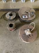 Quantity 240v extension cable and additional cable