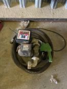 240v fuel pump with nozzle