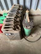 6No Jerry cans and oil dispenser