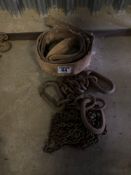 Lifting chains and strap