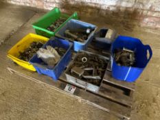 Quantity miscellaneous nuts, bolts, implement balls etc