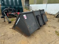 2008 Strimech BK20 2m� grain bucket with Caterpillar attachments