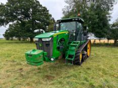 2012 John Deere 8360RT AutoPowr rubber tracked crawler with 25