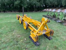 Michael Moore single leg mole plough, linkage mounted. Serial No: F0822