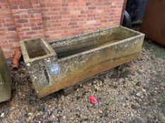 Concrete water trough