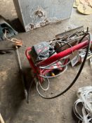 Quantim 6.5Hp petrol pressure washer. NB: Manual in office