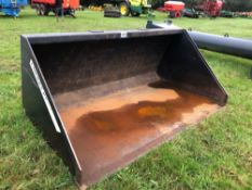 2008 Cherry Products 2m� grain bucket with Manitou attachments. Serial No: B4443