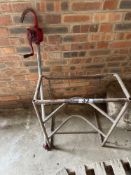 Barrel pump and stand