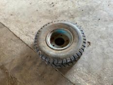 Single Michelin 6.00R9 wheel and tyre