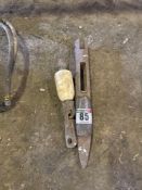 Mole plough point and bomb