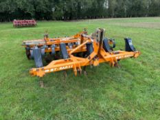 2006 Simba X-Press 3m cultivator with rear packer c/w 2007 Simba ST Bar. X-Press Serial No: 12582008