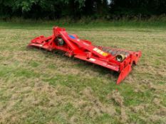 2008 Kuhn HR4003D 4m power harrow with rear tooth packer. Serial No: F0822 NB: Manual in office
