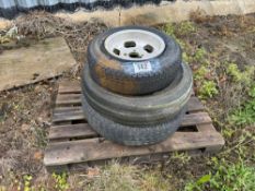 Quantity misc. wheels and tyres