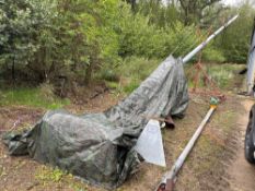 Astwell 6inch trolley auger, 42ft, 3 phase