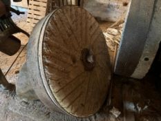 Mill stone, sold in situ, buyer to remove